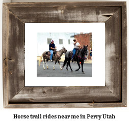 horse trail rides near me in Perry, Utah